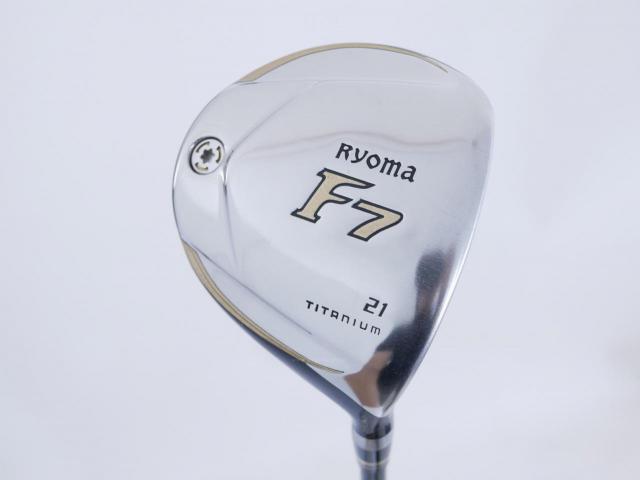 Fairway Wood : Other Brand : หัวไม้ 7 Ryoma F Titanium (ปี 2019 ไกลมากๆ) Loft 21 ก้าน Tour AD RF2 Flex R2