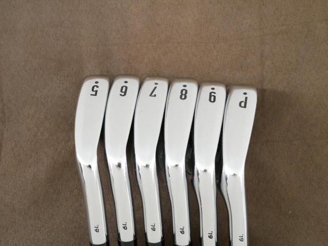 Iron set : Callaway : ชุดเหล็ก Callaway APEX Pro Forged (ออกปี 2019) มีเหล็ก 5-Pw (6 ชิ้น) ก้านเหล็ก NS Pro 950 Flex S