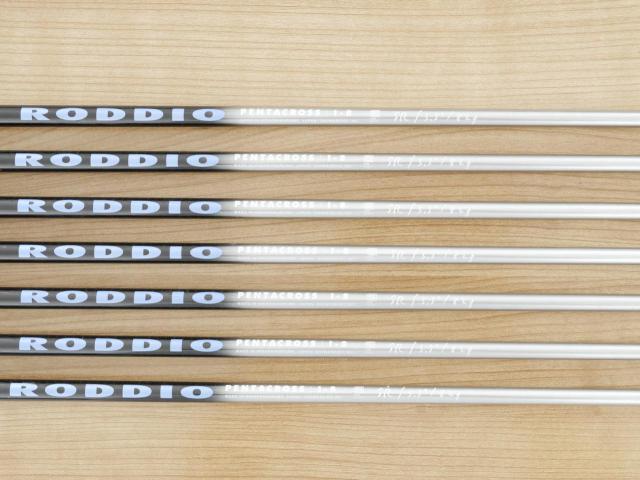 Iron set : Epon : ชุดเหล็ก EPON AF-502 Forged มีเหล็ก 4-Pw (7 ชิ้น) ก้านกราไฟต์ Roddio I-8 Flex SR