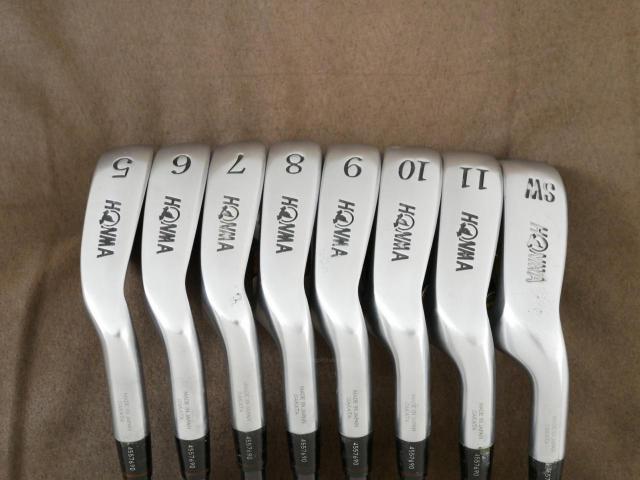 Iron set : Honma : ชุดเหล็ก Honma TwinMarks AP-502 (น่าสะสม) มีเหล็ก 5-11,Sw (8 ชิ้น) ก้านกราไฟต์ Flex R (2 ดาว)