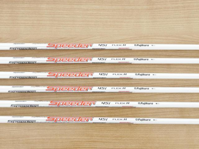 Iron set : Epon : ชุดเหล็ก EPON AF-706 Forged (ออกปี 2021 ใบใหญ่ ตีง่าย ไกล) มีเหล็ก 7-Pw,Tw,Aw (6 ชิ้น) ก้านกราไฟต์ Fujikura Speeder 45i Flex R