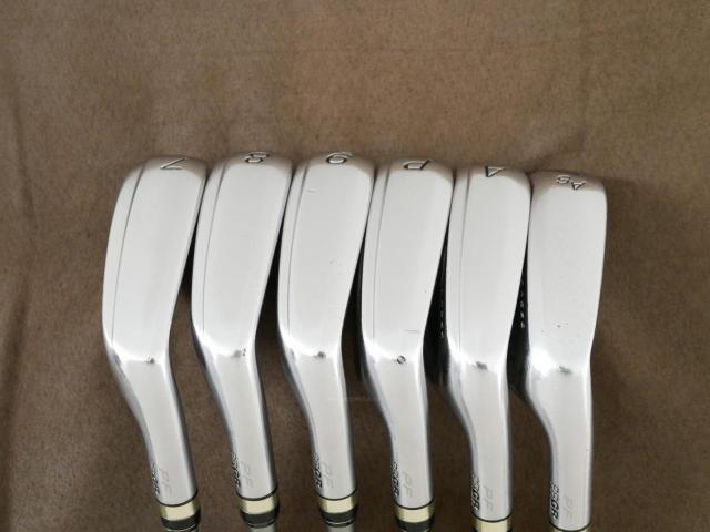 Iron set : PRGR : ชุดเหล็กกระเทย PRGR Egg PF Forged (รุ่นปี 2019 ตีง่ายและไกลมากๆ โกงสุดๆ) มีเหล็ก 7-Pw,Aw,As (6 ชิ้น) ก้านกราไฟต์ M-40 Flex SR