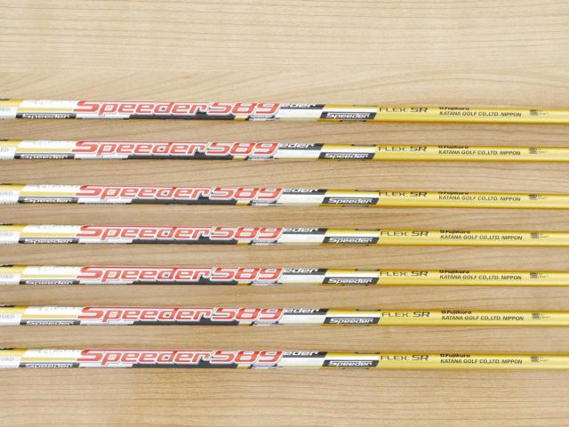 Iron set : Katana : ชุดเหล็ก Katana Sword ATC-589 (ตีง่าย ไกล) มีเหล็ก 6-Pw,Aw,Sw (7 ชิ้น) ก้าน Speeder 589 Flex SR