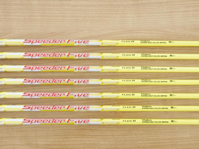 Iron set : Katana : ชุดเหล็ก Katana Sword LX-880 (ตีง่าย ไกล) มีเหล็ก 6-Pw,Aw,Sw (7 ชิ้น) ก้านกราไฟต์ Fujikura Speeder Five Flex R