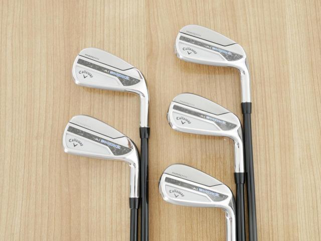 Iron set : Callaway : ชุดเหล็ก Callaway Paradym Ai Smoke (ออกปี 2024 ตีง่ายมาก ไกล Japan Spec.) มีเหล็ก 6-Pw (5 ชิ้น) ก้านกราไฟต์ Mitsubishi TENSEI 50 Flex R