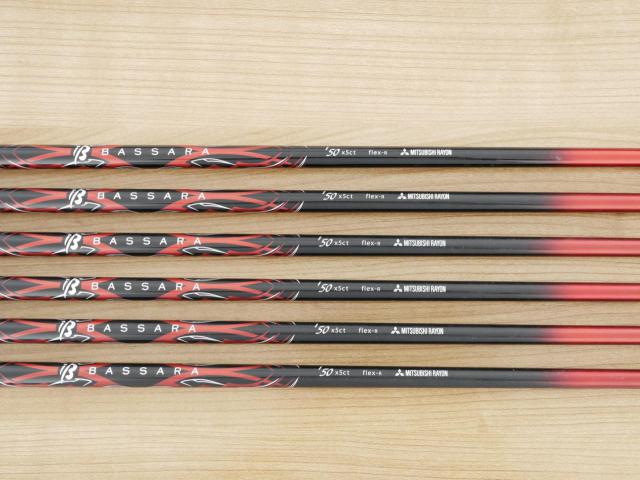 Iron set : Yamaha : ชุดเหล็ก Yamaha Inpres UD+2 (ปี 2018 ตีไกลที่สุด ไกลกว่าเหล็กทั่วไป 2 เบอร์) มีเหล็ก 6-Pw,Aw (6 ชิ้น) ก้านกราไฟต์ Mitsubishi Bassara i50xct Flex R