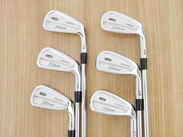 Iron set : Titleist : ชุดเหล็ก Titleist 710 CB Forged มีเหล็ก 5-Pw (6 ชิ้น) ก้านเหล็ก Flex S