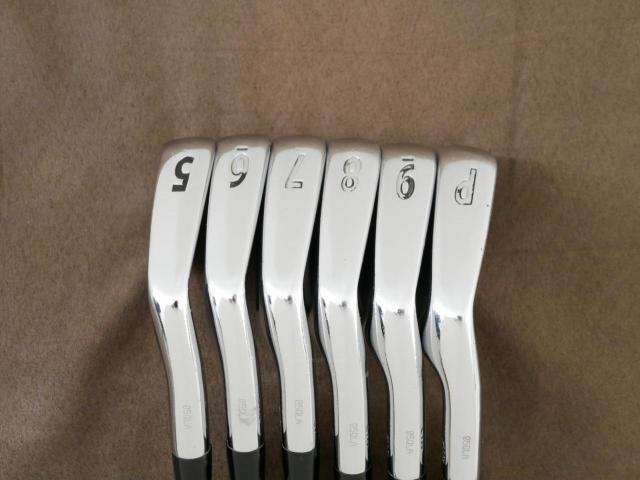 Iron set : Titleist : ชุดเหล็ก Titleist 710 CB Forged มีเหล็ก 5-Pw (6 ชิ้น) ก้านเหล็ก Flex S