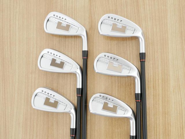 Iron set : Daiwa : ชุดเหล็ก Daiwa OnOff AKA (ออกปี 2024 ตีง่าย ไกล หน้าเด้ง บางเพียง 1.9 มิล) มีเหล็ก 5-Pw (6 ชิ้น) ก้านกราไฟต์ KBS PGI 60 Flex R