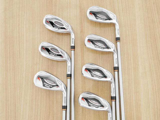 Iron set : Maruman : ชุดเหล็กกระเทย Maruman Shuttle i3000Mx (ตีง่ายมากๆ ไกล เหล็กยาวเป็น Utility) มีเหล็ก 5-10,Pw (7 ชิ้น) ก้านกราไฟต์ Flex R