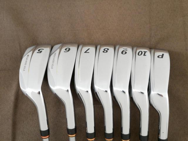 Iron set : Maruman : ชุดเหล็กกระเทย Maruman Shuttle i3000Mx (ตีง่ายมากๆ ไกล เหล็กยาวเป็น Utility) มีเหล็ก 5-10,Pw (7 ชิ้น) ก้านกราไฟต์ Flex R