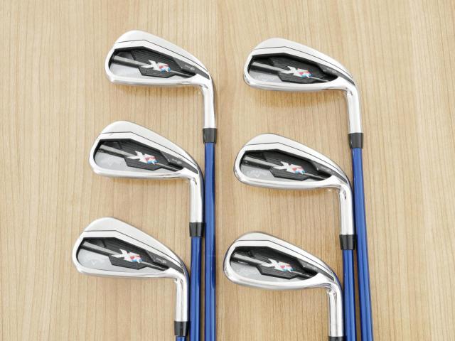 Iron set : Callaway : ชุดเหล็ก Callaway XR (ใบใหญ่ ตีง่ายมาก) มีเหล็ก 5-Pw (6 ชิ้น) ก้านกราไฟต์ Flex R