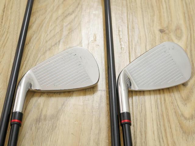 Iron set : Maruman : ชุดเหล็ก Maruman Red-V (ใบใหญ่ ตีง่าย) มีเหล็ก 5-Pw (6 ชิ้น) ก้านกราไฟต์ Flex R