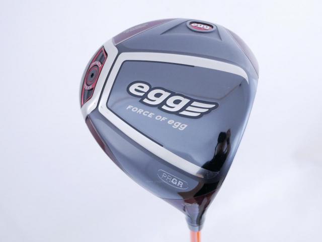 Driver : PRGR : ไดรเวอร์ PRGR EGG Red (ปี 2018) Loft 10.5 ก้าน UST Mamiya ATTAS 5 gogo Flex S