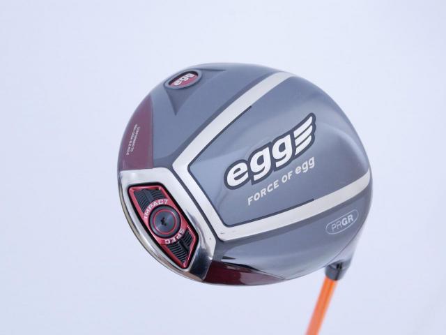Driver : PRGR : ไดรเวอร์ PRGR EGG Red (ปี 2018) Loft 10.5 ก้าน UST Mamiya ATTAS 5 gogo Flex S