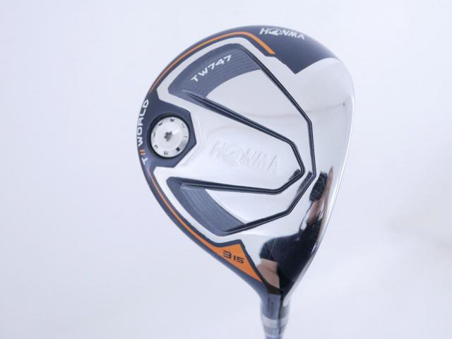 Fairway Wood : Honma : หัวไม้ 3 Honma Tour World TW747 (ปี 2019) Loft 15 ก้าน Honma Vizard FP-6 Flex S