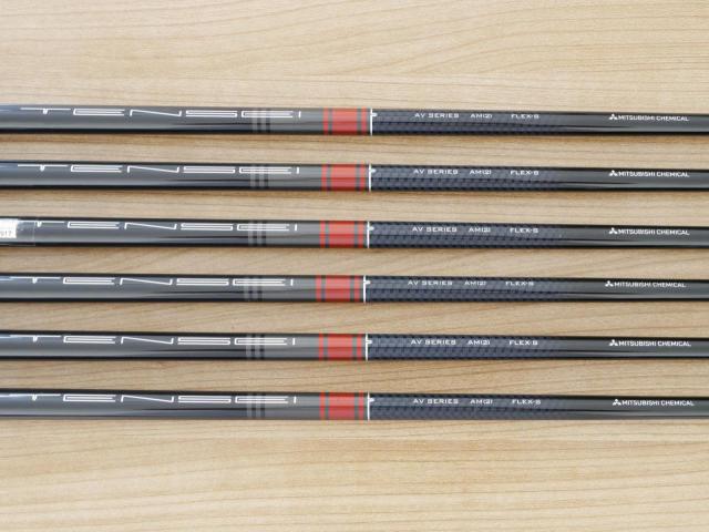 Iron set : Titleist : ชุดเหล็ก Titleist T350 Forged (รุ่นใหม่ล่าสุด ออกปี 2023) มีเหล็ก 6-Pw,48 (6 ชิ้น) ก้านกราไฟต์ Mitsubishi TENSEI AM2 Flex S