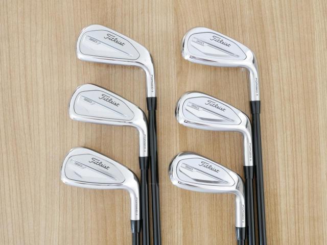 Iron set : Titleist : ชุดเหล็ก Titleist T350 Forged (รุ่นใหม่ล่าสุด ออกปี 2023) มีเหล็ก 6-Pw,48 (6 ชิ้น) ก้านกราไฟต์ Mitsubishi TENSEI AM2 Flex S