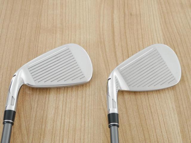 Iron set : Taylormade : ชุดเหล็ก Taylormade SIM MAX OS (ออกปี 2020 Japan Spec.) มีเหล็ก 6-Pw,Aw (6 ชิ้น) ก้านกราไฟต์ Mitsubishi Tensei TM60 Flex R