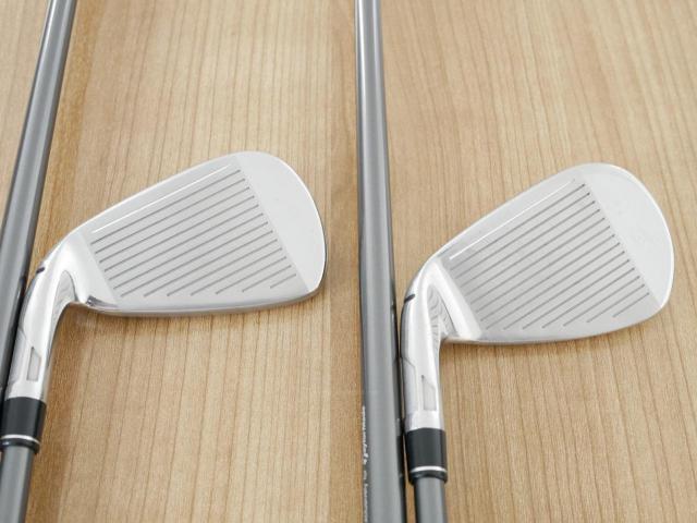 Iron set : Taylormade : ชุดเหล็ก Taylormade SIM MAX OS (ออกปี 2020 Japan Spec.) มีเหล็ก 6-Pw,Aw (6 ชิ้น) ก้านกราไฟต์ Mitsubishi Tensei TM60 Flex R