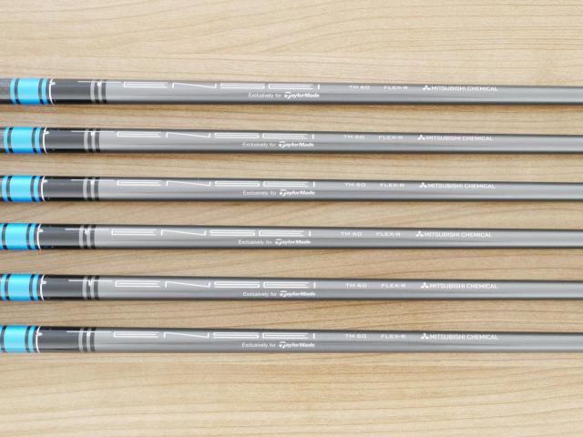 Iron set : Taylormade : ชุดเหล็ก Taylormade SIM MAX OS (ออกปี 2020 Japan Spec.) มีเหล็ก 6-Pw,Aw (6 ชิ้น) ก้านกราไฟต์ Mitsubishi Tensei TM60 Flex R