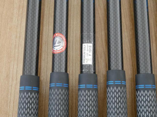 Iron set : Taylormade : ชุดเหล็ก Taylormade SIM MAX OS (ออกปี 2020 Japan Spec.) มีเหล็ก 6-Pw,Aw (6 ชิ้น) ก้านกราไฟต์ Mitsubishi Tensei TM60 Flex R
