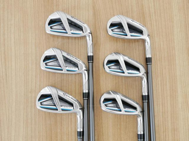 Iron set : Taylormade : ชุดเหล็ก Taylormade SIM MAX OS (ออกปี 2020 Japan Spec.) มีเหล็ก 6-Pw,Aw (6 ชิ้น) ก้านกราไฟต์ Mitsubishi Tensei TM60 Flex R