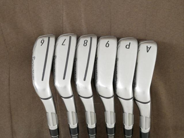 Iron set : Taylormade : ชุดเหล็ก Taylormade SIM MAX OS (ออกปี 2020 Japan Spec.) มีเหล็ก 6-Pw,Aw (6 ชิ้น) ก้านกราไฟต์ Mitsubishi Tensei TM60 Flex R
