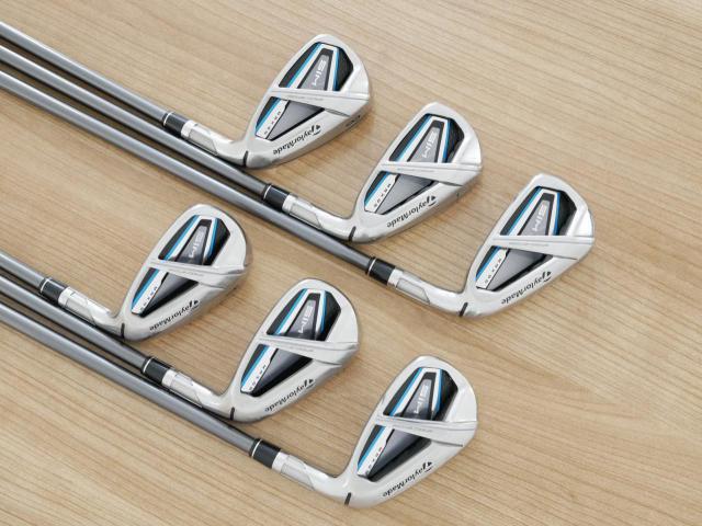 Iron set : Taylormade : ชุดเหล็ก Taylormade SIM MAX OS (ออกปี 2020 Japan Spec.) มีเหล็ก 6-Pw,Aw (6 ชิ้น) ก้านกราไฟต์ Mitsubishi Tensei TM60 Flex R