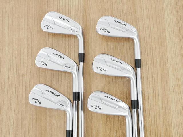 Iron set : Callaway : ชุดเหล็ก Callaway APEX Pro Forged (ออกปี 2022) มีเหล็ก 5-Pw (6 ชิ้น) ก้านเหล็ก Dynamic Gold S300