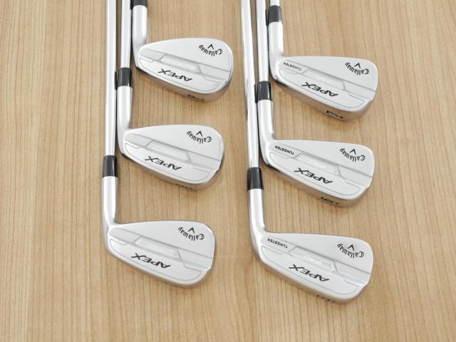 Iron set : Callaway : ชุดเหล็ก Callaway APEX Pro Forged (ออกปี 2022) มีเหล็ก 5-Pw (6 ชิ้น) ก้านเหล็ก Dynamic Gold S300