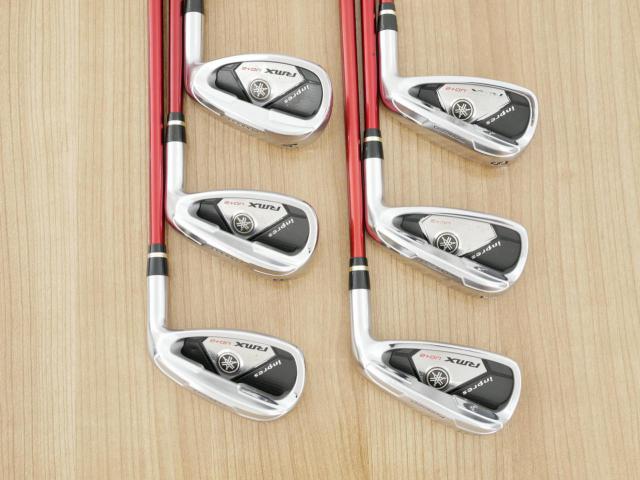 Iron set : Yamaha : ชุดเหล็ก Yamaha Inpres RMX UD+2 (ปี 2017 ตีไกลที่สุด ไกลกว่าเหล็กทั่วไป 2 เบอร์) มีเหล็ก 6-Pw,Aw (6 ชิ้น) ก้านกราไฟต์ Mitsubishi Bassara i50xct Flex R