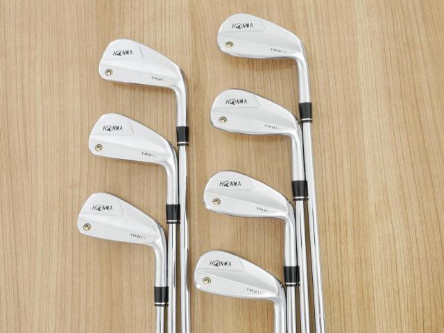Iron set : Honma : ชุดเหล็ก Honma Tour World TR21X (ออกปี 2021 ตีง่าย ไกล) มีเหล็ก 5-11 (7 ชิ้น) ก้านเหล็ก NS Pro 950 NEO Flex S