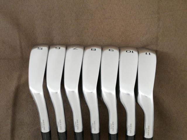 Iron set : Honma : ชุดเหล็ก Honma Tour World TR21X (ออกปี 2021 ตีง่าย ไกล) มีเหล็ก 5-11 (7 ชิ้น) ก้านเหล็ก NS Pro 950 NEO Flex S
