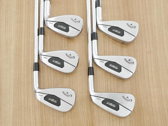 Iron set : Callaway : ชุดเหล็ก Callaway Rogue ST Pro (ออกปี 2022 คม นุ่ม แน่นมาก) มีเหล็ก 5-Pw (6 ชิ้น) ก้านเหล็ก Dynamic Gold 95 S200