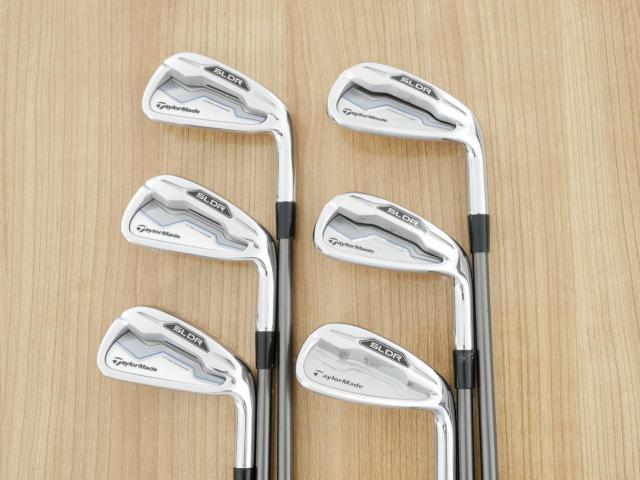 Iron set : Taylormade : ชุดเหล็ก Taylormade SLDR มีเหล็ก 5-Pw (6 ชิ้น) ก้านกราไฟต์ Flex R