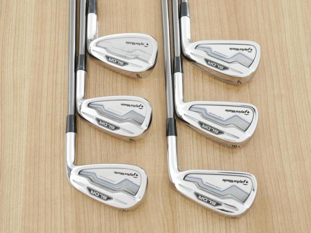 Iron set : Taylormade : ชุดเหล็ก Taylormade SLDR มีเหล็ก 5-Pw (6 ชิ้น) ก้านกราไฟต์ Flex R
