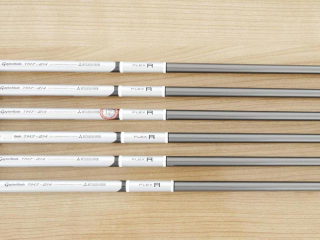 Iron set : Taylormade : ชุดเหล็ก Taylormade SLDR มีเหล็ก 5-Pw (6 ชิ้น) ก้านกราไฟต์ Flex R