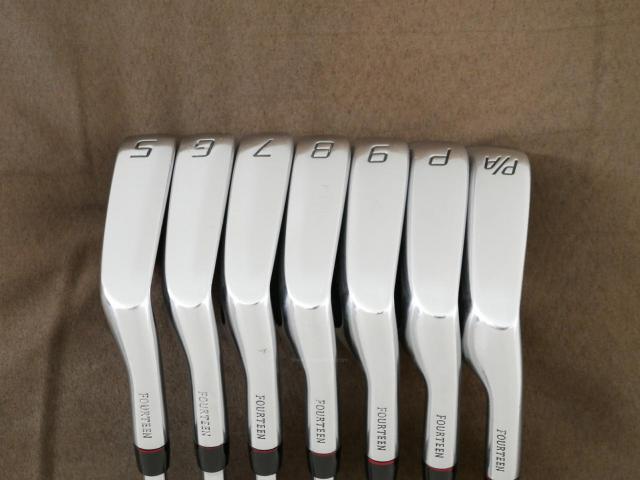 Iron set : Fourteen : ชุดเหล็ก Fourteen TC560 Forged มีเหล็ก 5-Pw,Aw (7 ชิ้น) ก้านเหล็ก NS Pro 950 HT Flex S