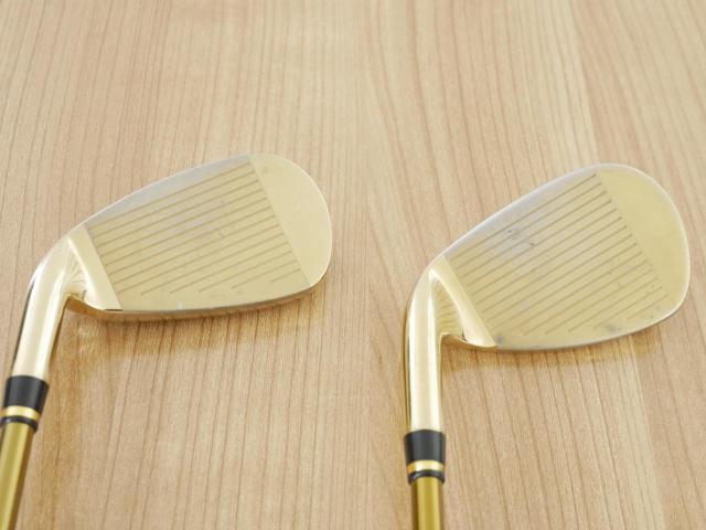 Iron set : Tsuruya : ชุดเหล็ก Tsuruya AXEL Gold Premium II (รุ่นปี 2017 ของใหม่ 6 หมื่นกว่าบาท หน้าเด้งสุดๆ ไกลสุดๆๆ) มีเหล็ก 7-Pw,Aw,As,Sw (7 ชิ้น ครบเซ็ต) ก้านกราไฟต์ Flex R