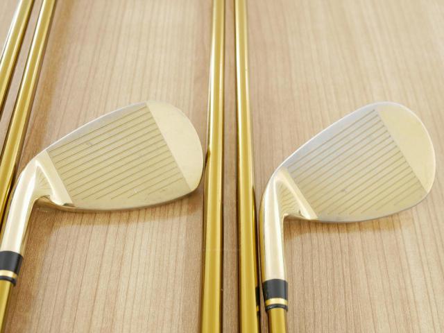 Iron set : Tsuruya : ชุดเหล็ก Tsuruya AXEL Gold Premium II (รุ่นปี 2017 ของใหม่ 6 หมื่นกว่าบาท หน้าเด้งสุดๆ ไกลสุดๆๆ) มีเหล็ก 7-Pw,Aw,As,Sw (7 ชิ้น ครบเซ็ต) ก้านกราไฟต์ Flex R