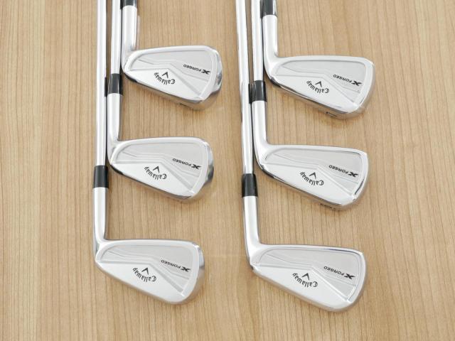 Iron set : Callaway : ชุดเหล็ก Callaway X Forged (ออกปี 2024 นุ่ม แน่น หล่อมาก) มีเหล็ก 5-Pw (6 ชิ้น) ก้านเหล็ก NS Pro 850 NEO Flex S