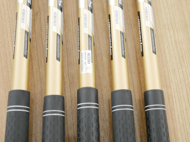 Iron set : Katana : ชุดเหล็ก Katana Sword Sniper 589 (หน้าเด้ง) มีเหล็ก 6-Pw (5 ชิ้น) ก้านกราไฟต์ Speeder 589 Flex SR