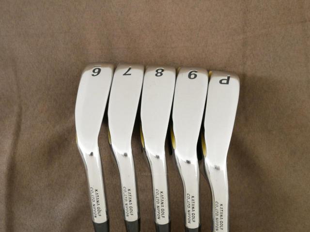 Iron set : Katana : ชุดเหล็ก Katana Sword Sniper 589 (หน้าเด้ง) มีเหล็ก 6-Pw (5 ชิ้น) ก้านกราไฟต์ Speeder 589 Flex SR