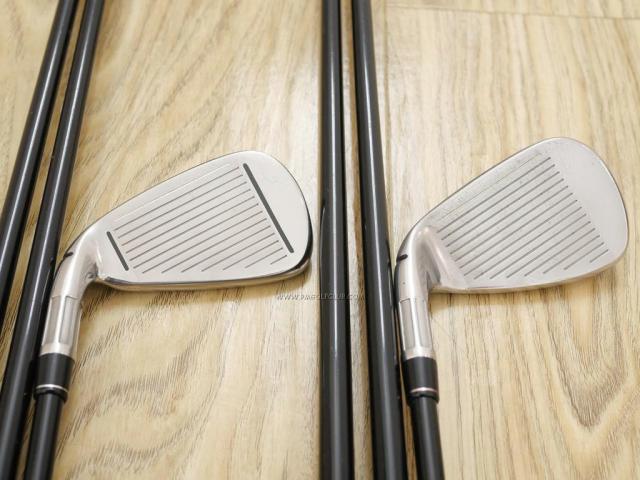 Iron set : Taylormade : ชุดเหล็ก Taylormade M4 (รุ่นปี 2018 Japan Spec) มีเหล็ก 5-Pw,Sw (7 ชิ้น) ก้านกราไฟต์ Mitsubishi FUBUKI TM6 Flex R