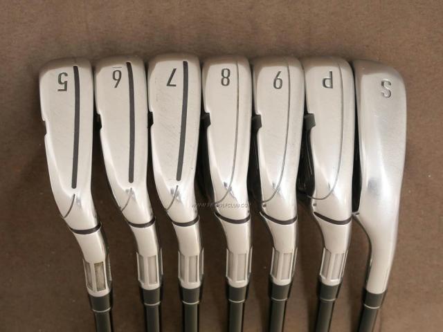 Iron set : Taylormade : ชุดเหล็ก Taylormade M4 (รุ่นปี 2018 Japan Spec) มีเหล็ก 5-Pw,Sw (7 ชิ้น) ก้านกราไฟต์ Mitsubishi FUBUKI TM6 Flex R
