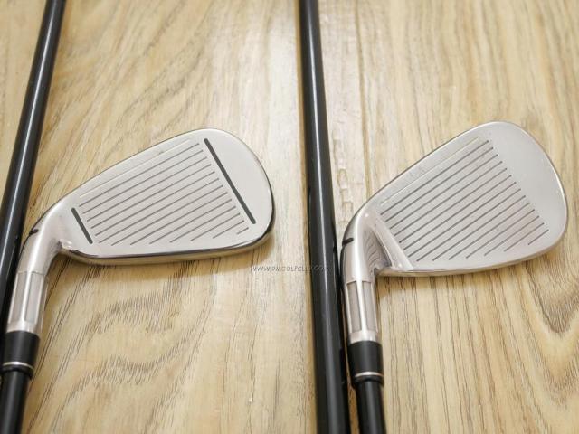 Iron set : Taylormade : ชุดเหล็ก Taylormade M4 (รุ่นปี 2018 Japan Spec) มีเหล็ก 5-Pw,Sw (7 ชิ้น) ก้านกราไฟต์ Mitsubishi FUBUKI TM6 Flex R