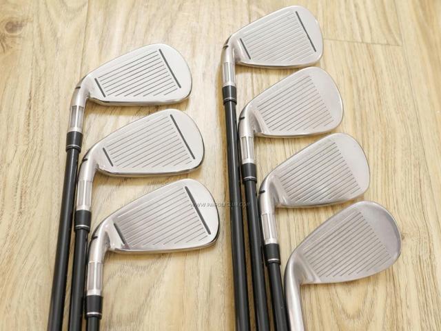 Iron set : Taylormade : ชุดเหล็ก Taylormade M4 (รุ่นปี 2018 Japan Spec) มีเหล็ก 5-Pw,Sw (7 ชิ้น) ก้านกราไฟต์ Mitsubishi FUBUKI TM6 Flex R