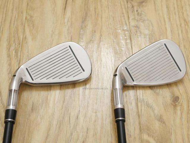 Iron set : Taylormade : ชุดเหล็ก Taylormade M4 (รุ่นปี 2018 Japan Spec) มีเหล็ก 5-Pw,Sw (7 ชิ้น) ก้านกราไฟต์ Mitsubishi FUBUKI TM6 Flex R