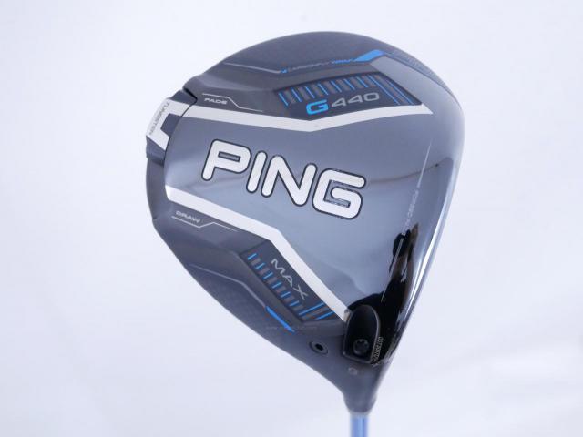 Driver : PING : ไดรเวอร์ Ping G440 Max (รุ่นล่าสุด ออกปี 2025 Japan Spec) Loft 9 ก้าน Ping Alta J CB Flex S